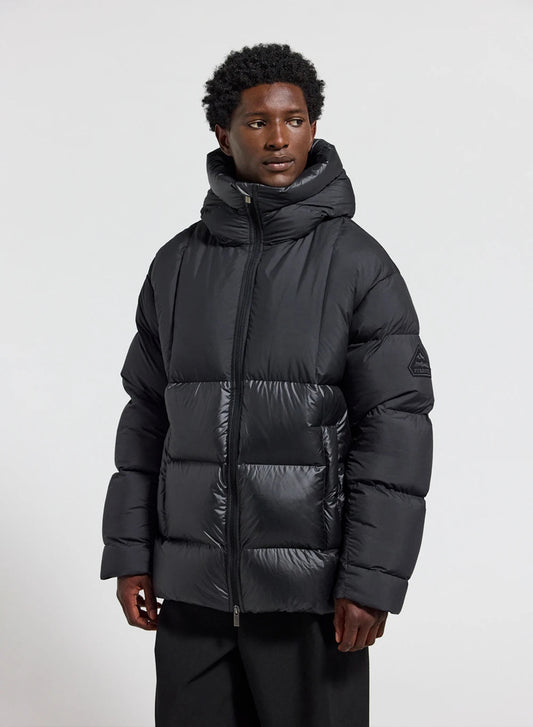 Pyrenex Eneko men's down jacket made in Saint-Sever, black