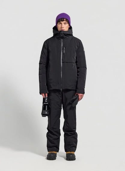 Men's waterproof parka jacket Pyrenex Gravity 2 in natural down black