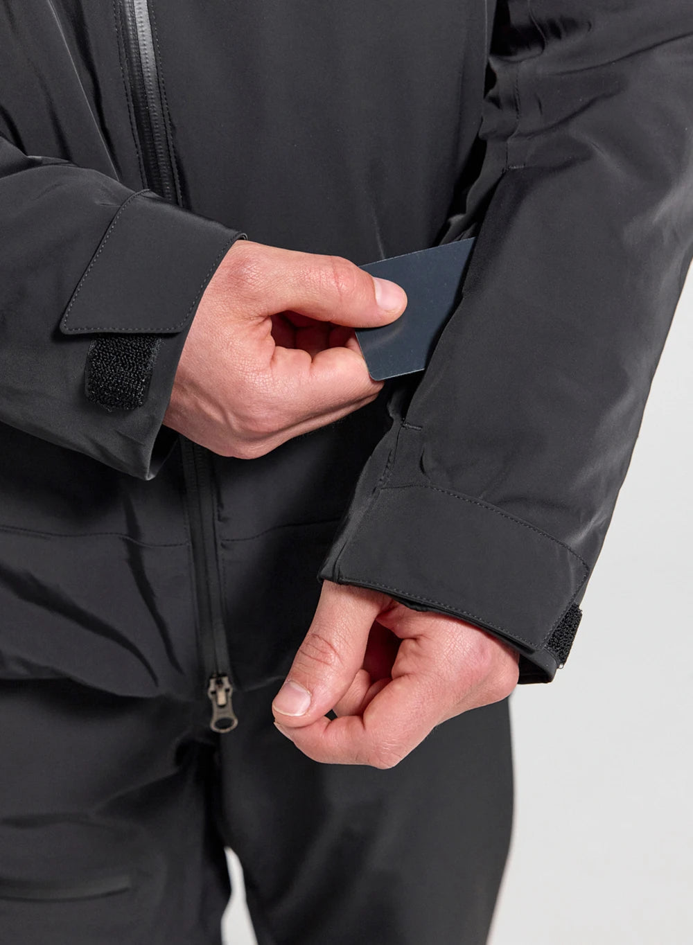 Men's waterproof parka jacket Pyrenex Gravity 2 in natural down black