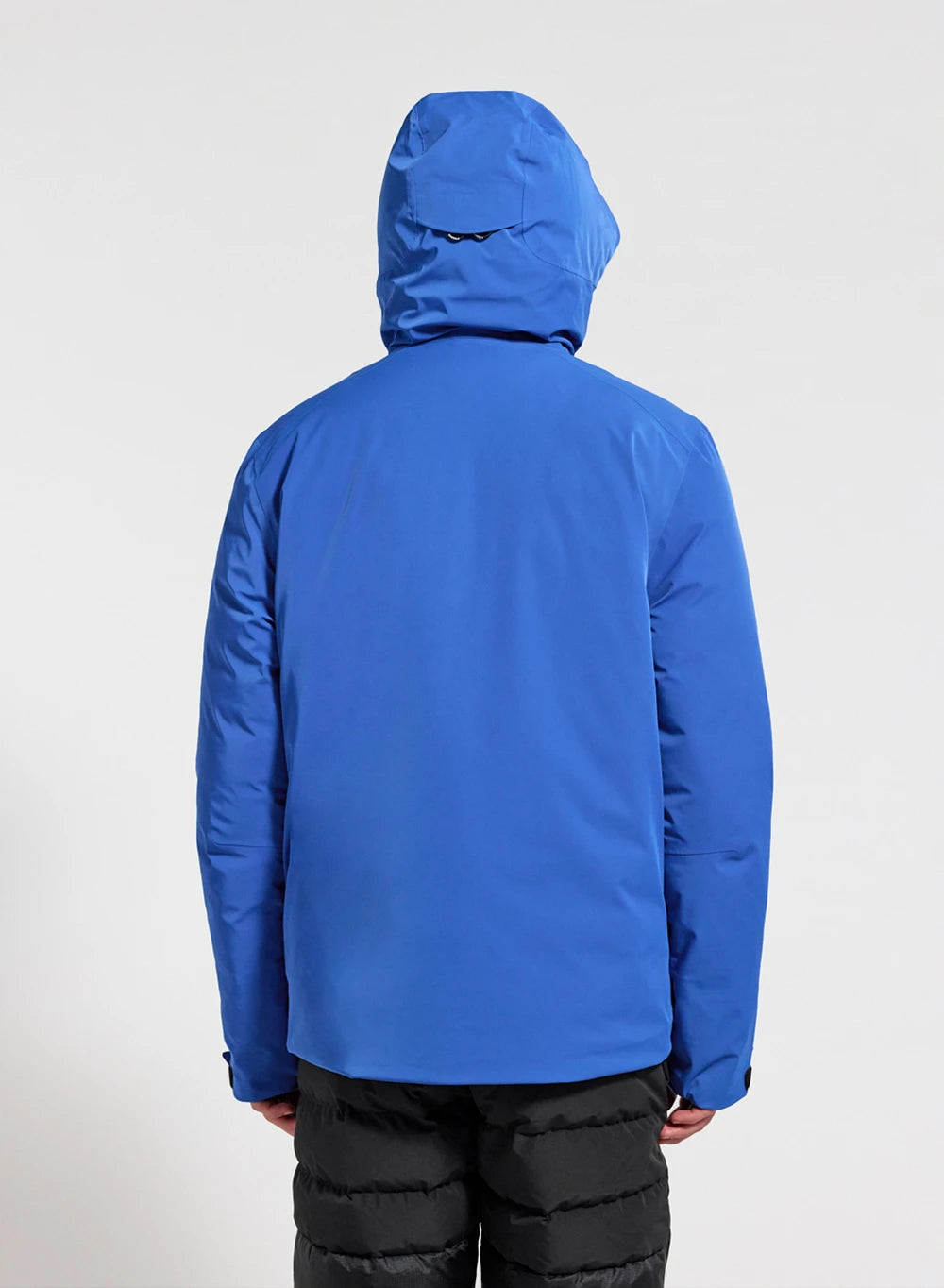 Waterproof men's parka jacket Pyrenex Gravity 2 in natural down electric blue