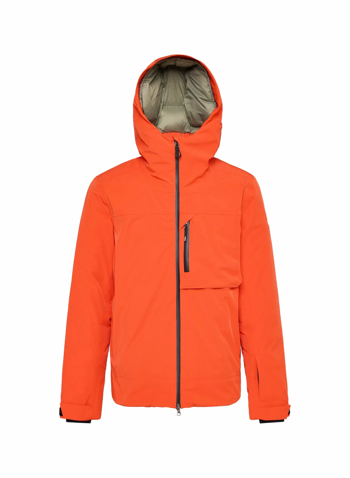 Pyrenex Gravity 2 men's waterproof natural down parka jacket orange
