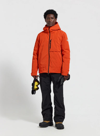 Pyrenex Gravity 2 men's waterproof natural down parka jacket orange