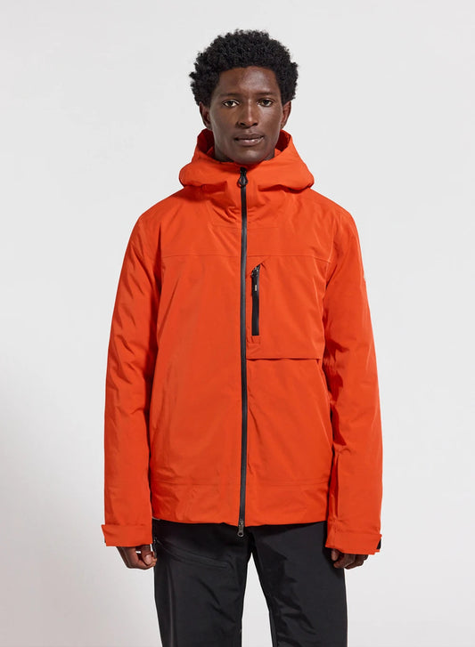 Pyrenex Gravity 2 men's waterproof natural down parka jacket orange