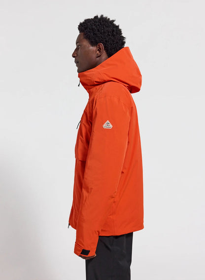 Pyrenex Gravity 2 men's waterproof natural down parka jacket orange