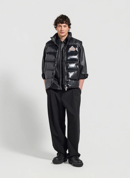 Unisex sleeveless down jacket Pyrenex John black
