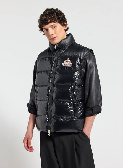 Unisex sleeveless down jacket Pyrenex John black