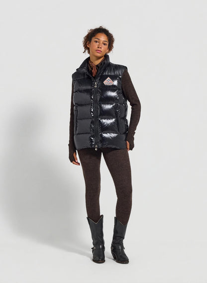 Unisex sleeveless down jacket Pyrenex John black