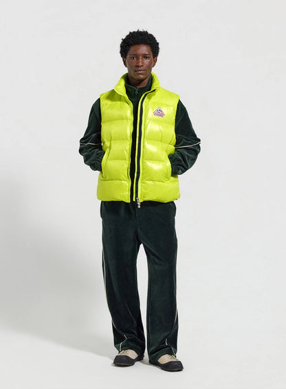 Pyrenex John unisex sleeveless down jacket lemon yellow