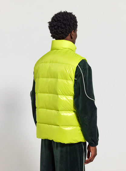 Pyrenex John unisex sleeveless down jacket lemon yellow