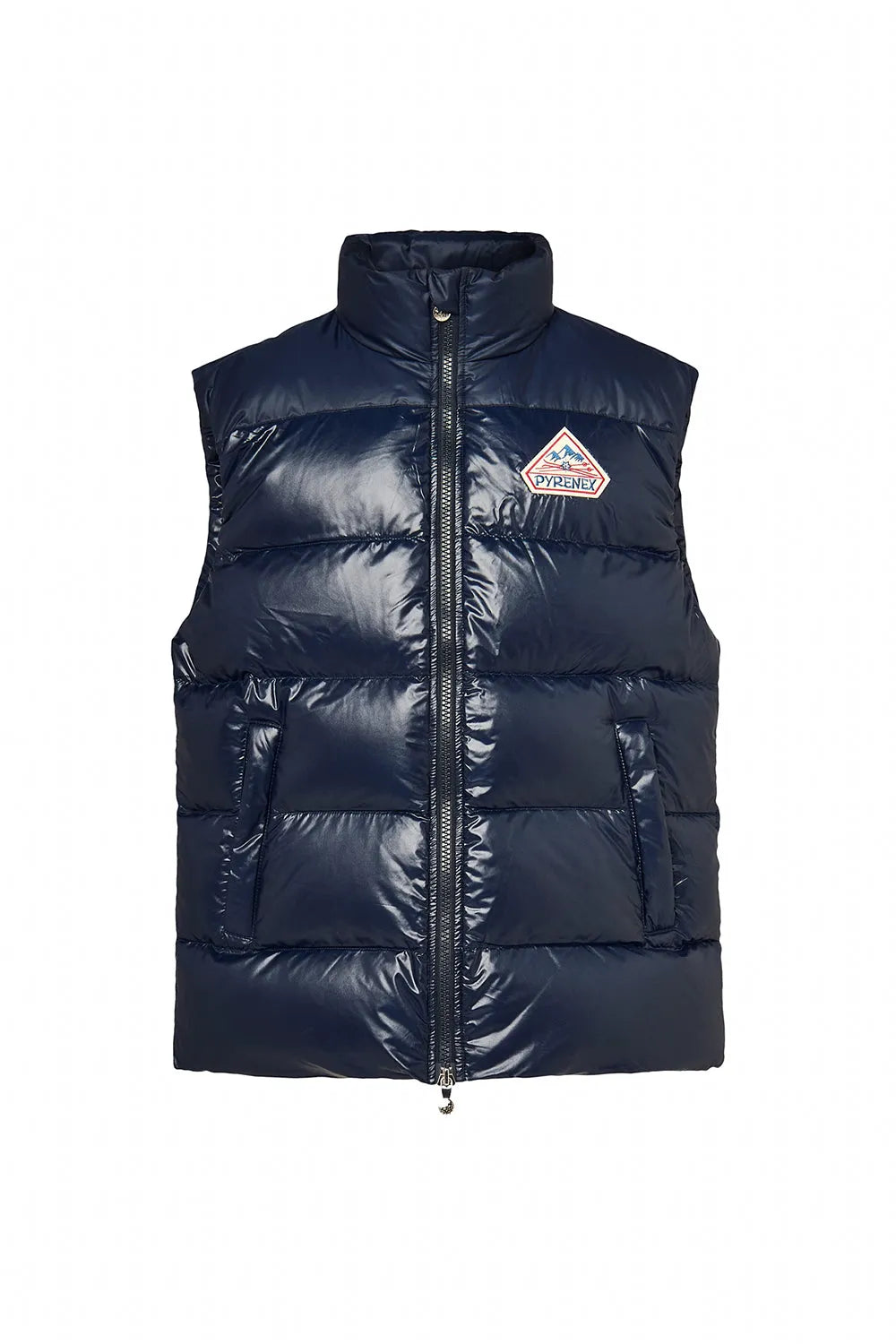 Pyrenex John unisex sleeveless down jacket navy blue