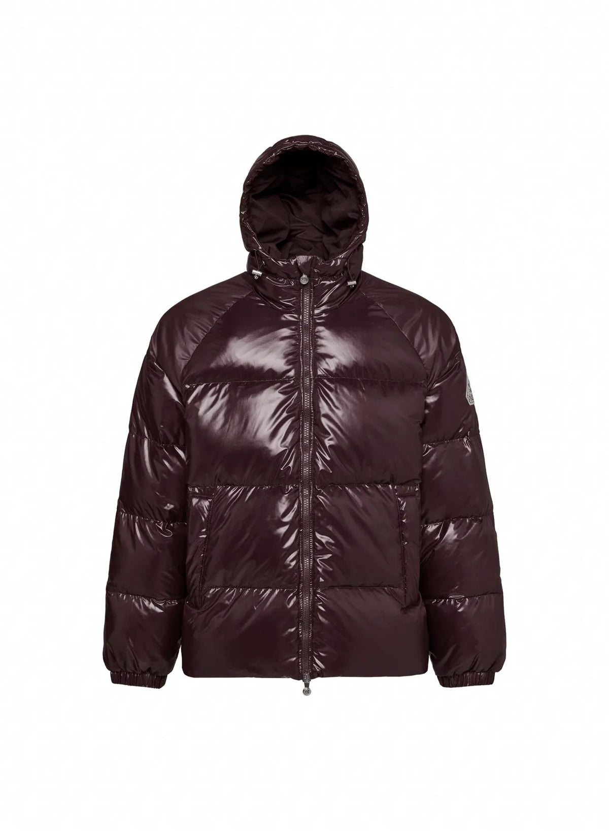 Pyrenex Sten unisex hooded jacket dark brown