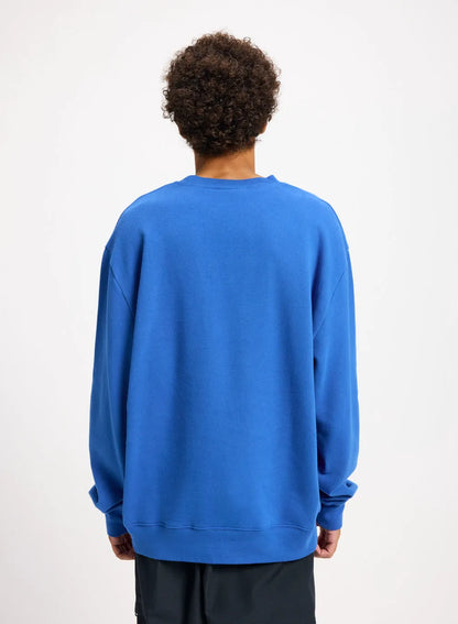 Organic cotton sweatshirt Pyrenex Escou electric blue