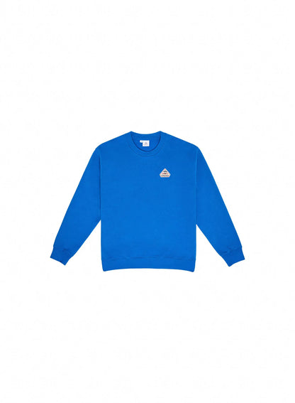 Organic cotton sweatshirt Pyrenex Escou electric blue