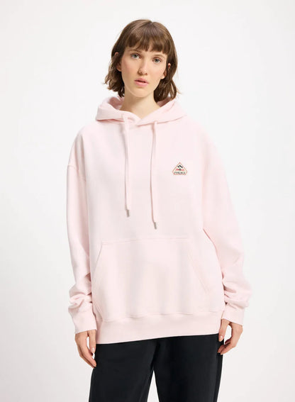 Pyrenex Larcis unisex organic cotton hoodie in powder pink