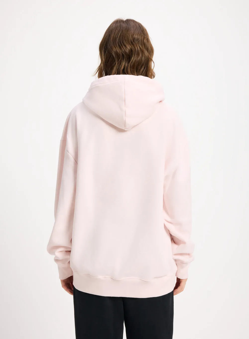 Pyrenex Larcis unisex organic cotton hoodie in powder pink
