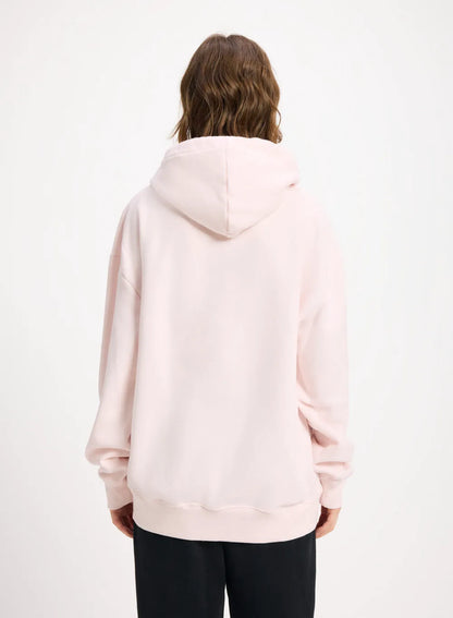 Pyrenex Larcis unisex organic cotton hoodie in powder pink