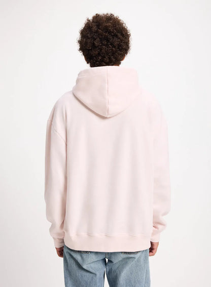 Pyrenex Larcis unisex organic cotton hoodie in powder pink