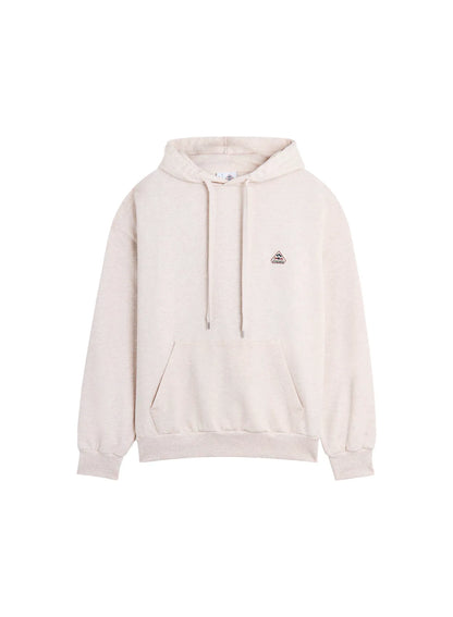 Pyrenex Journey cream unisex organic cotton hoodie