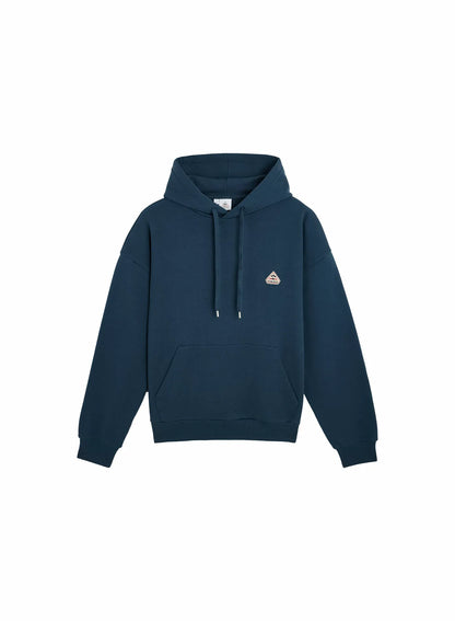 Pyrenex Journey unisex organic cotton hoodie azure blue