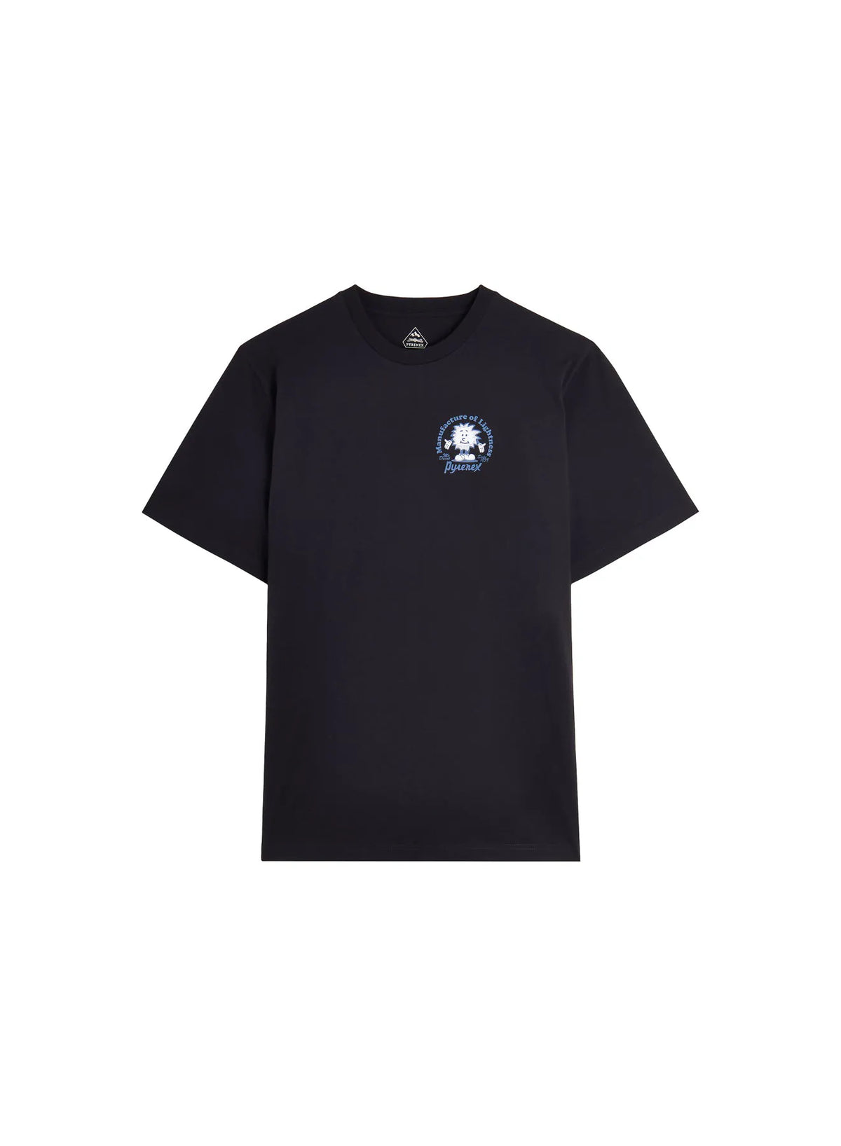Unisex organic cotton t-shirt Pyrenex Mfg Tee black