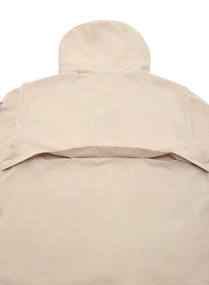 Pyrenex Soulere beige unisex hooded windbreaker
