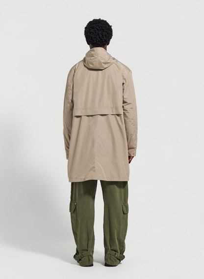 Long waterproof unisex parka Pyrenex Eissaure light beige