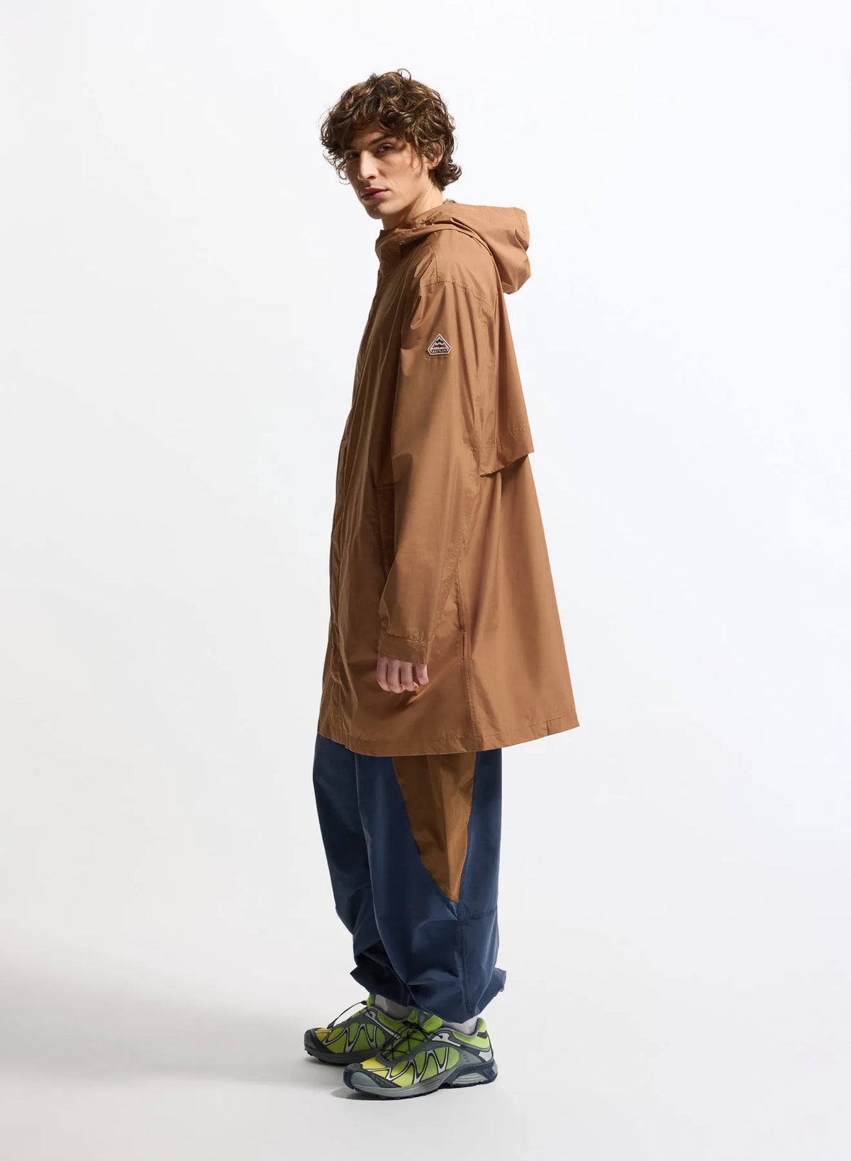Long waterproof unisex parka Pyrenex Eissaure brown