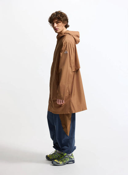 Long waterproof unisex parka Pyrenex Eissaure brown