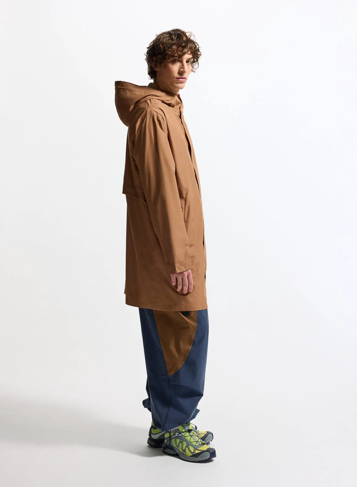 Long waterproof unisex parka Pyrenex Eissaure brown