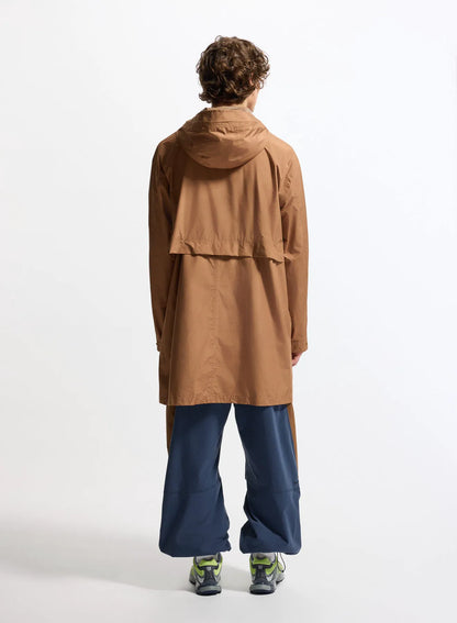 Long waterproof unisex parka Pyrenex Eissaure brown