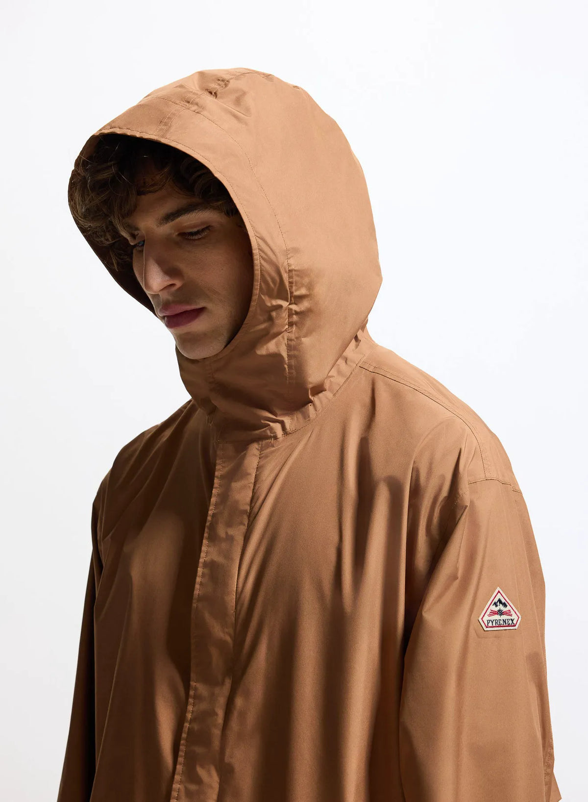 Long waterproof unisex parka Pyrenex Eissaure brown