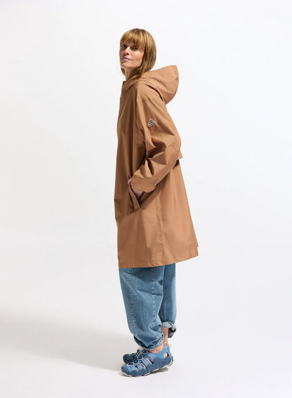Long waterproof unisex parka Pyrenex Eissaure brown