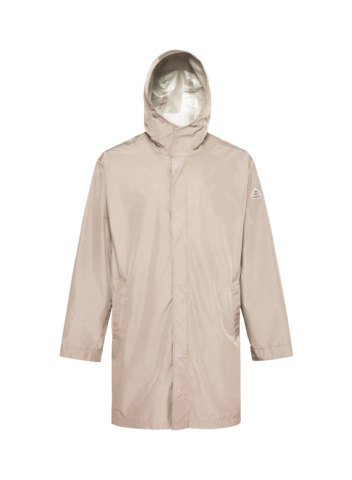 Long waterproof unisex parka Pyrenex Eissaure light beige