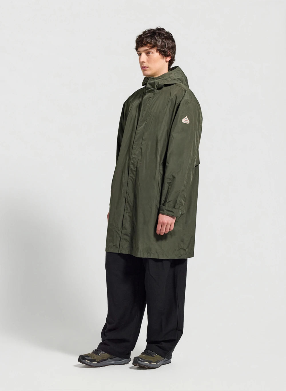 Pyrenex Eissaure long waterproof unisex parka dark khaki