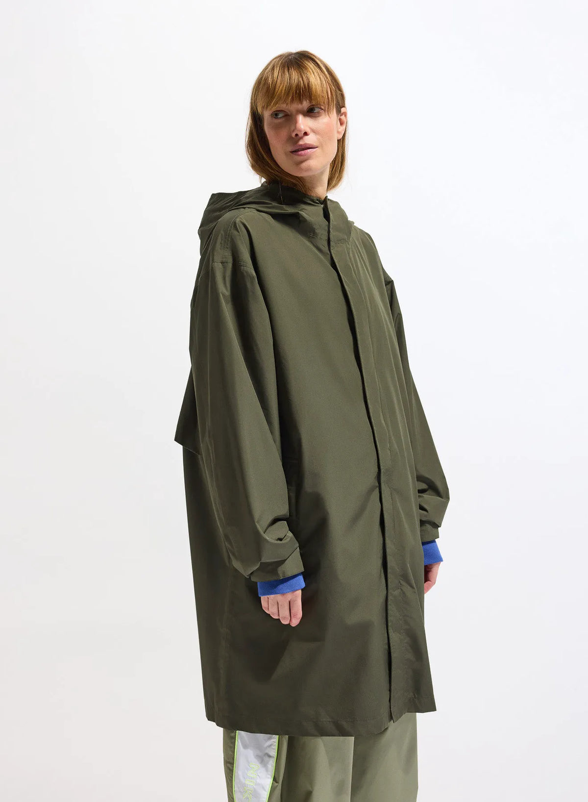 Pyrenex Eissaure long waterproof unisex parka dark khaki