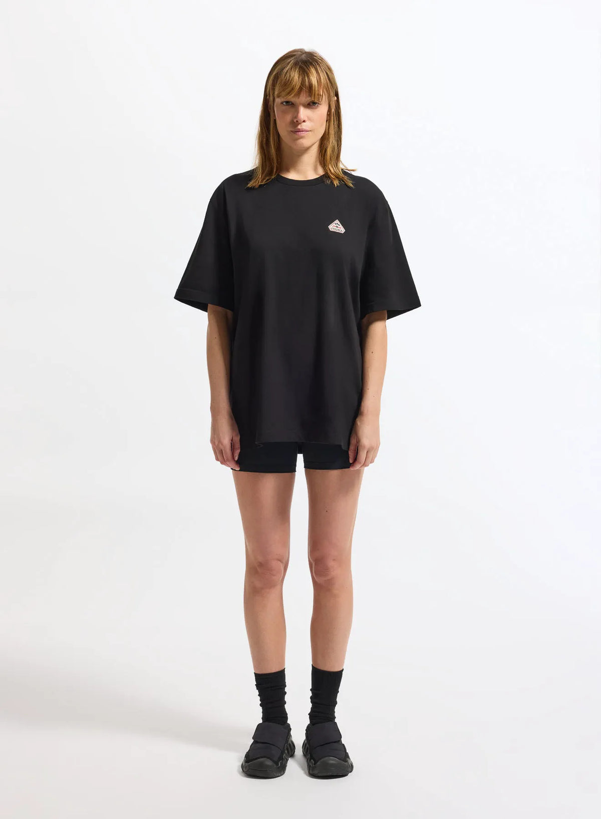 Pyrenex Classic unisex organic cotton t-shirt in black