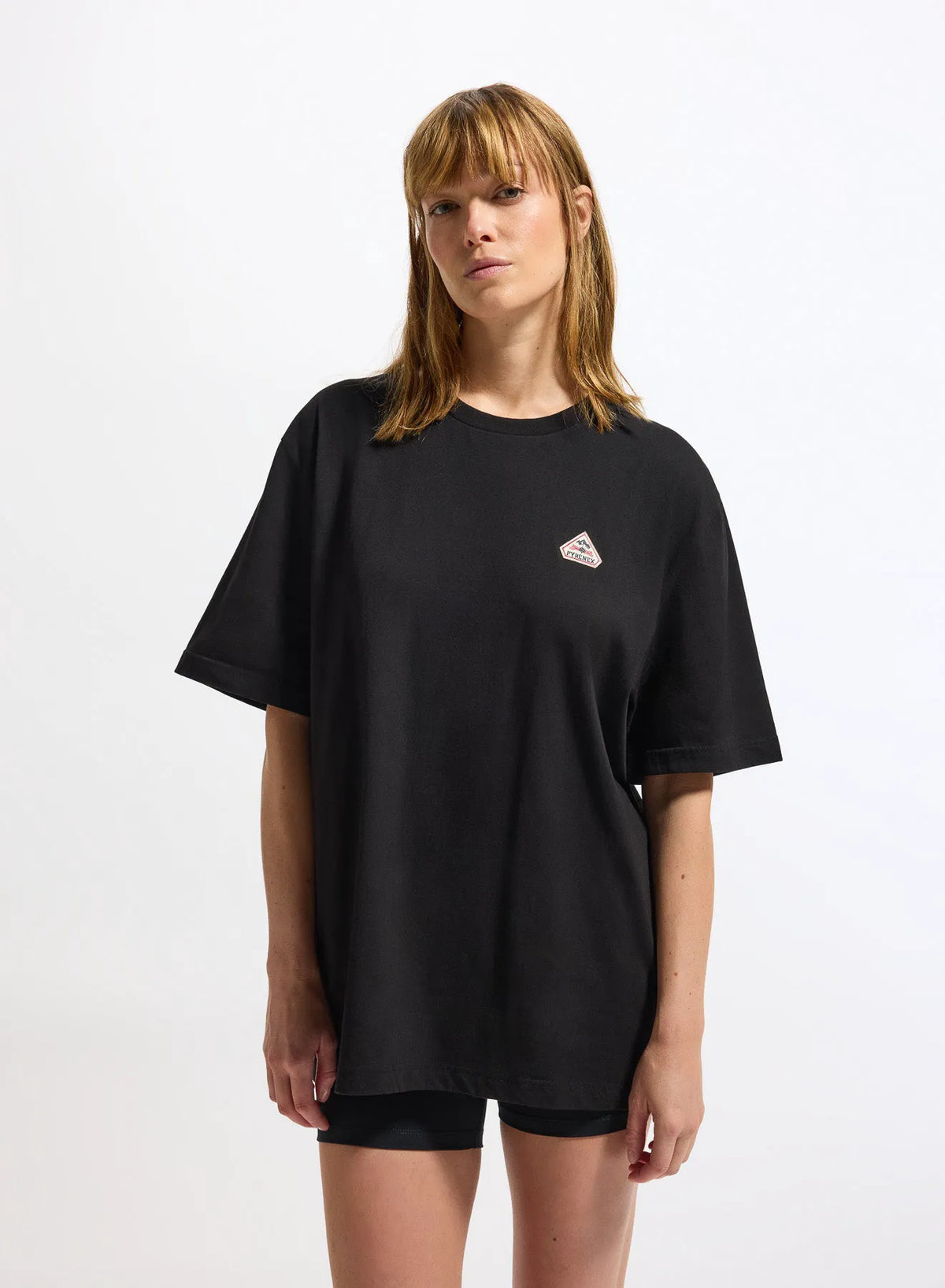 Pyrenex Classic unisex organic cotton t-shirt in black