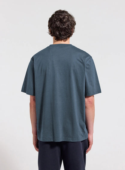 Unisex organic cotton t-shirt Pyrenex Classic azure blue