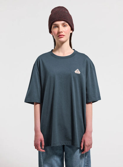 Unisex organic cotton t-shirt Pyrenex Classic azure blue