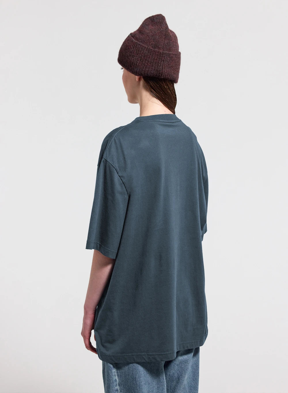 Unisex organic cotton t-shirt Pyrenex Classic azure blue