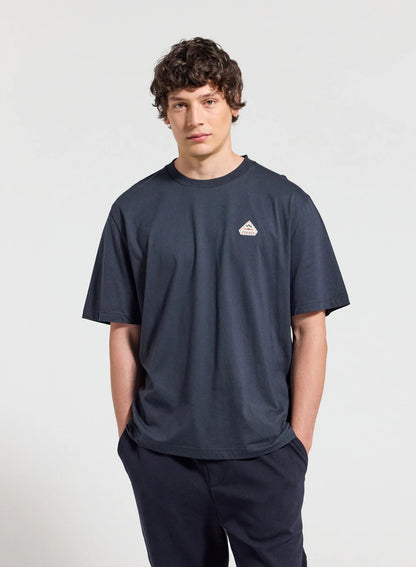Unisex organic cotton t-shirt Pyrenex Classic navy blue