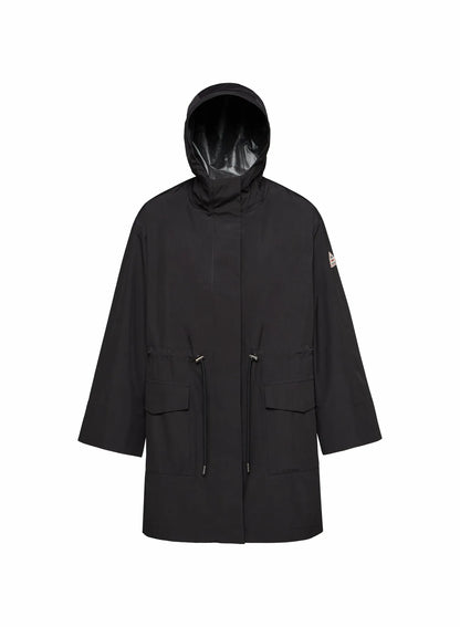 Pyrenex Grace black women's waterproof coat