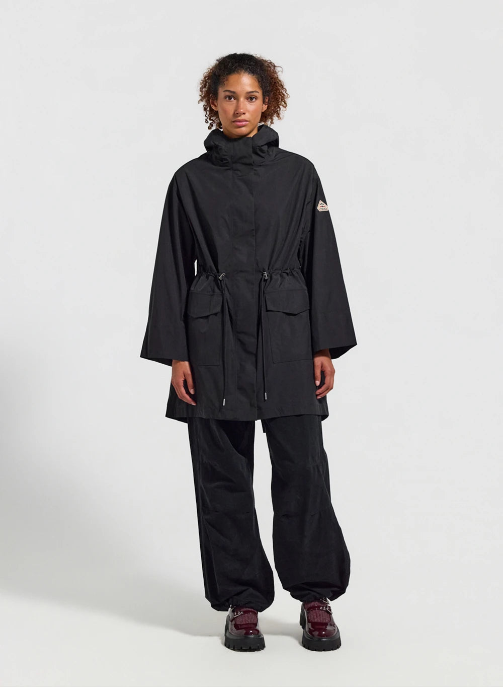 Pyrenex Grace black women's waterproof coat