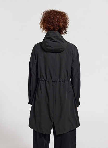 Pyrenex Grace black women's waterproof coat