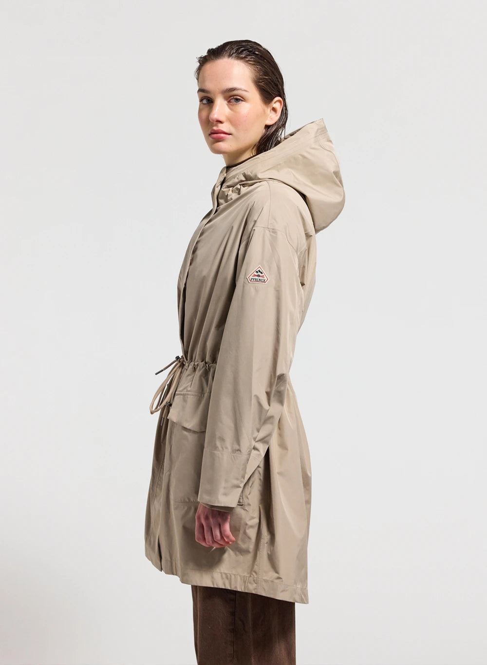 Women's waterproof Pyrenex Grace light beige