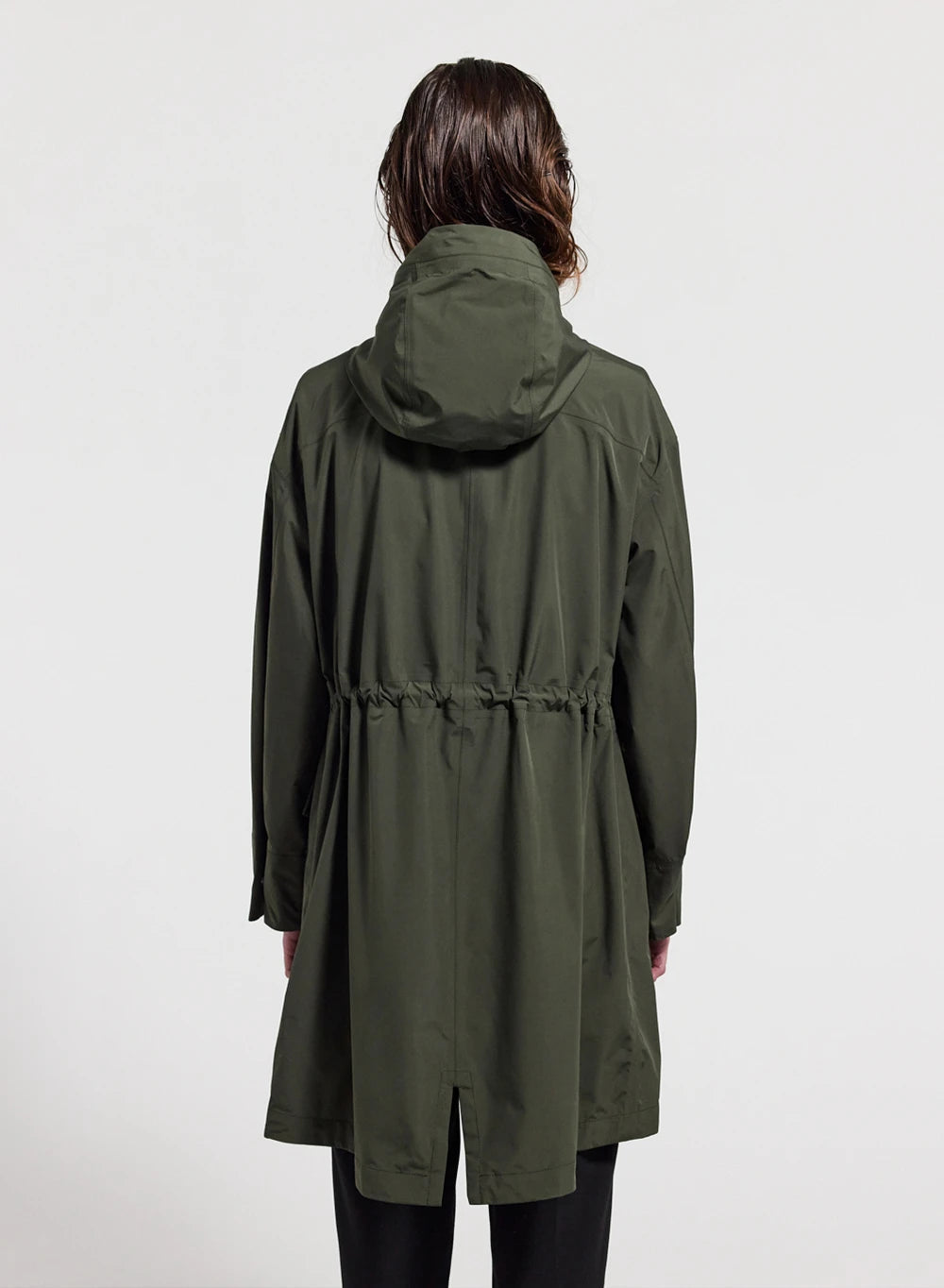 Pyrenex Grace dark khaki women's waterproof coat