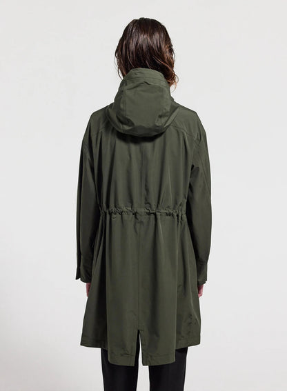 Pyrenex Grace dark khaki women's waterproof coat