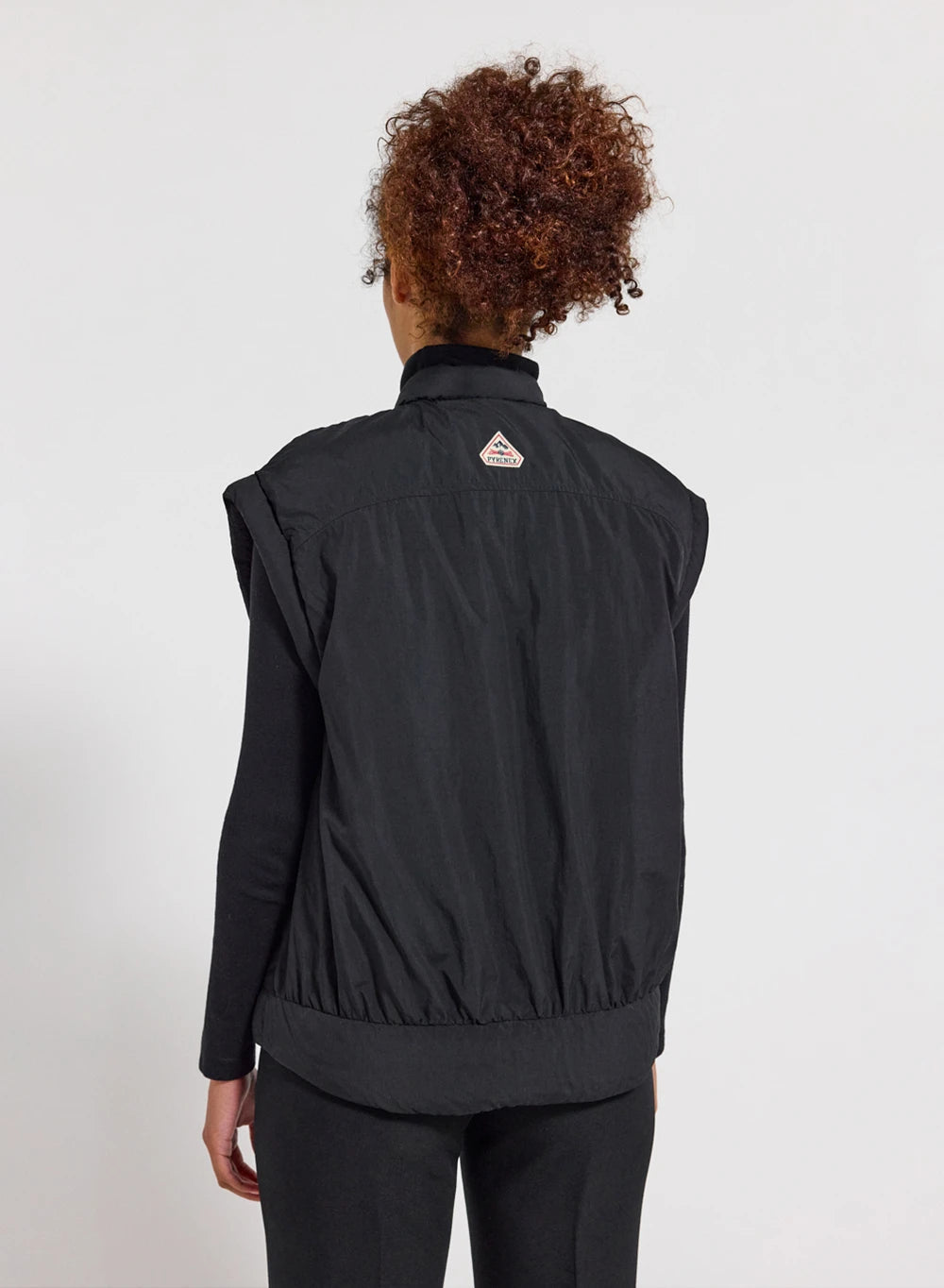 Lightweight sleeveless down jacket for women Pyrenex Ritzy black