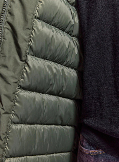 Pyrenex Easy khaki women's waterproof parka in natural down