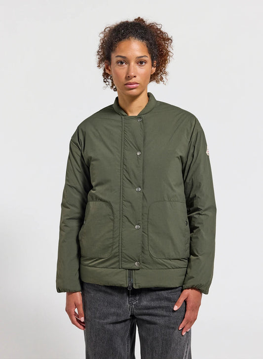 Pyrenex Ritzy dark khaki lightweight women's down jacket